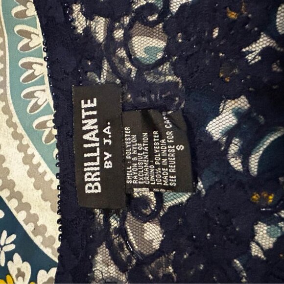 NWT Brilliante by JA, Blue, Mother-of-the-Bride/Groom dress. Sz Small - Picture 7 of 7